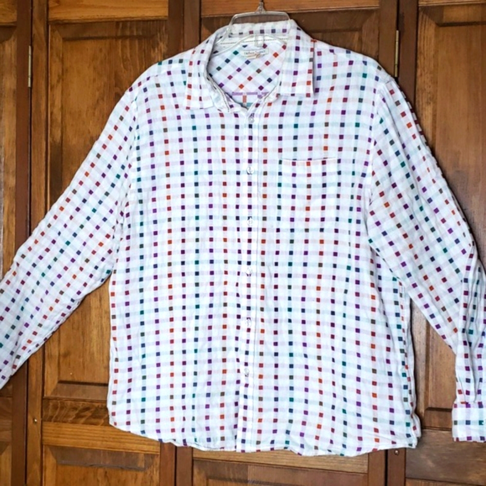 Carbon2Cobalt Long Sleeve Layer Rainbow Checkered